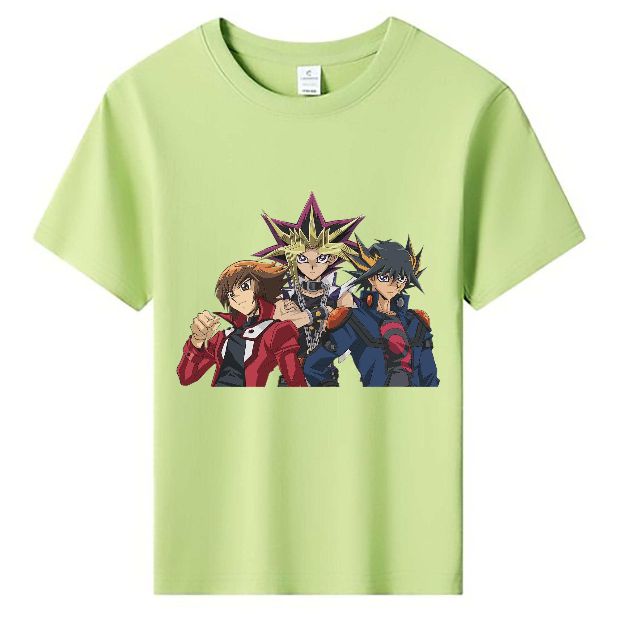 （画像用） 遊☆戯☆王 Yu-Gi-Oh! 綿100％キッズTシャツ（フロントプリント）